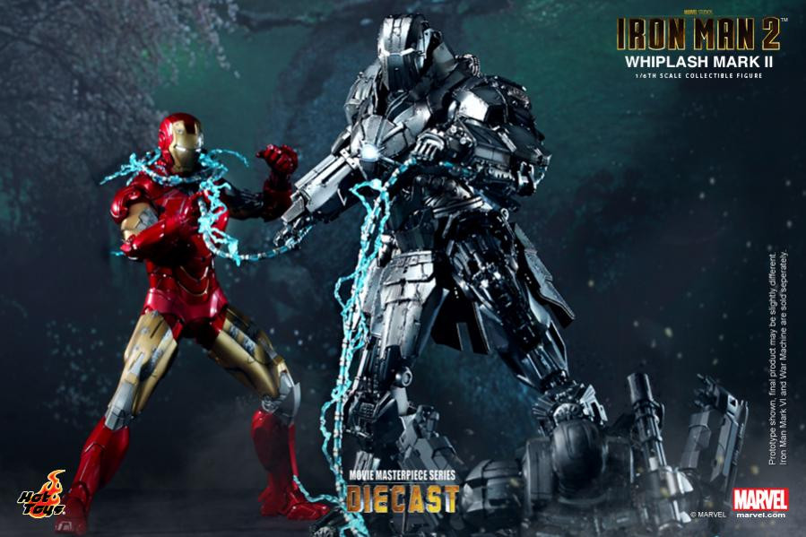 Hot Toys – MMS237D06 – Iron Man 2: 1/6th scale Whiplash Mark II Collectible  Figure