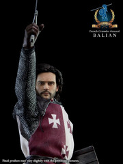 Pangaea Toy 1/6 French Crusader General - Balian action figure