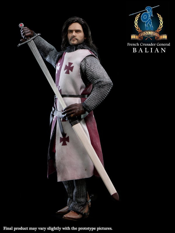 Pangaea Toy 1/6 French Crusader General - Balian action figure