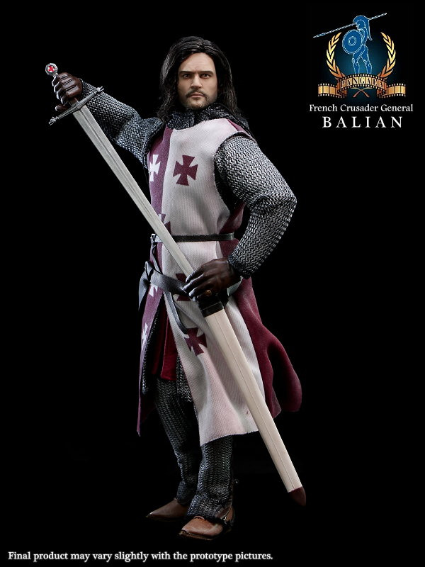 Pangaea Toy 1/6 French Crusader General - Balian action figure