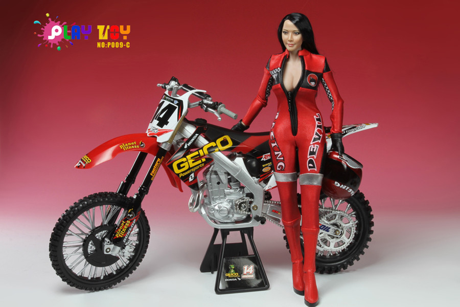 PLAY TOY 1/6 P009 Racing Girl Female Action figure