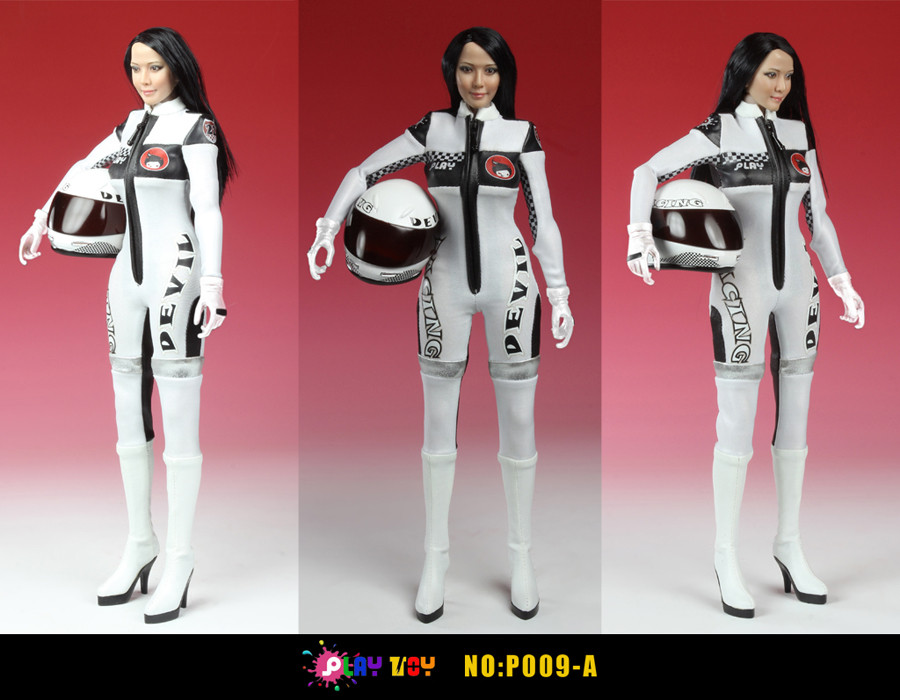 PLAY TOY 1/6 P009 Racing Girl Female Action figure