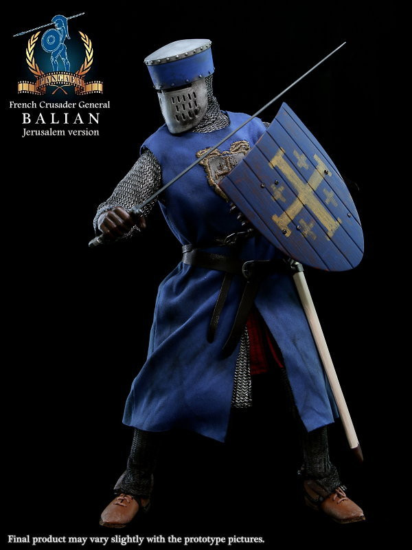 Pangaea Toy 1/6 French Crusader General - Kingdom of Heaven OLANDO