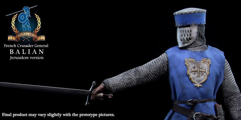 Pangaea Toy 1/6 French Crusader General - Kingdom of Heaven OLANDO
