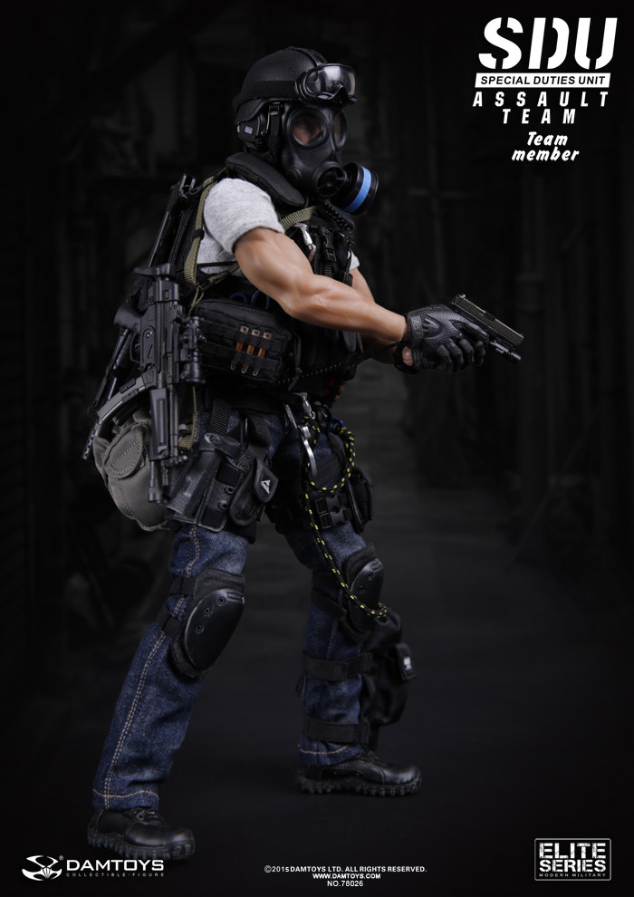 DAMTOYS 78026 1/6 SDU (Special Duties Unit) Assault Team