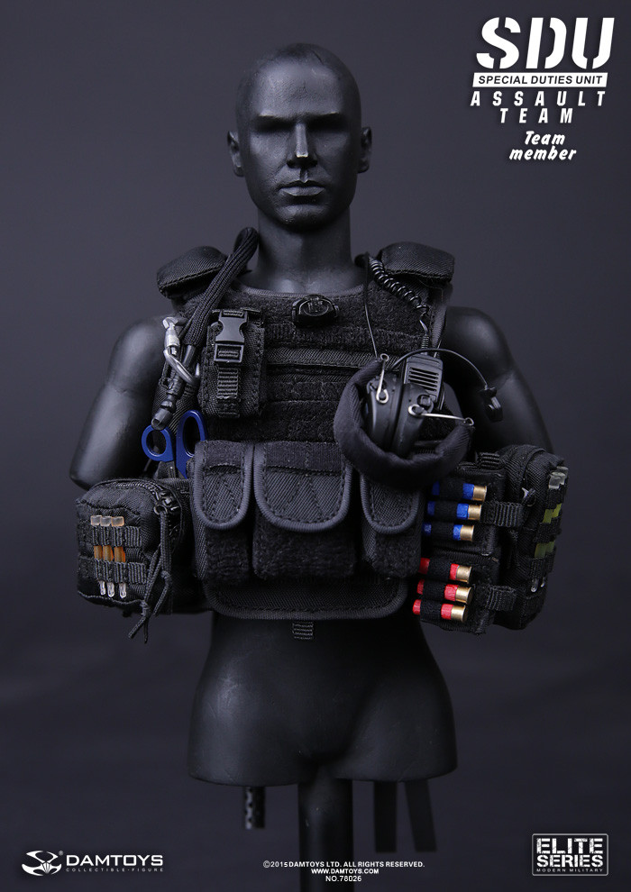 DAMTOYS 78026 1/6 SDU (Special Duties Unit) Assault Team Member