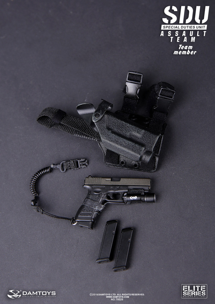 DAMTOYS 78026 1/6 SDU (Special Duties Unit) Assault Team Member