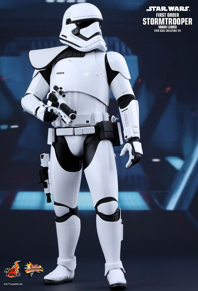 Hot Toys Exclusive -THE FORCE AWAKENS FIRST ORDER STORMTROOPER SQUAD LEADER  1/6TH SCALE COLLECTIBLE FIGURE - KGHobby Toys and Models Store