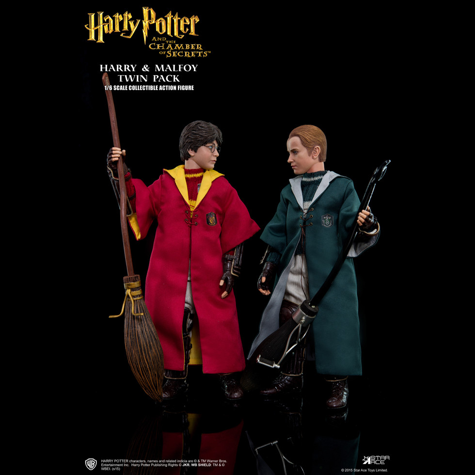 Star Ace Toys SA0017 Harry Potter & Draco Malfoy (Quidditch