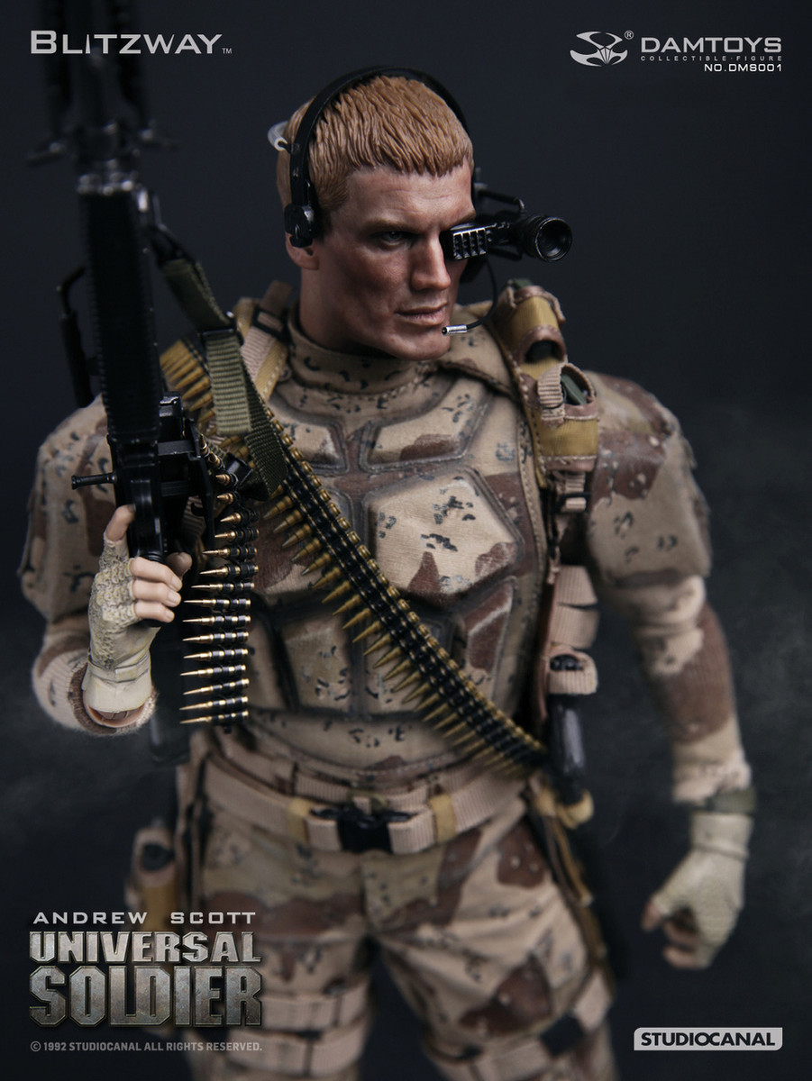 Damtoys x Blitzway 1/6 UNIVERSAL SOLDIER - Andrew Scott DMS001 1/6