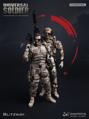 Damtoys x Blitzway 1/6 UNIVERSAL SOLDIER DMS001/DMS002 Double Set