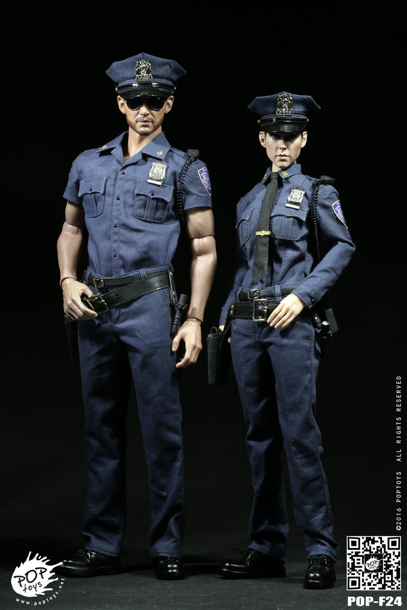 NEW在庫1/6 POPTOYS ニューヨーク市警察 ポリスマン F24-A 男性警官 G.I.ジョー