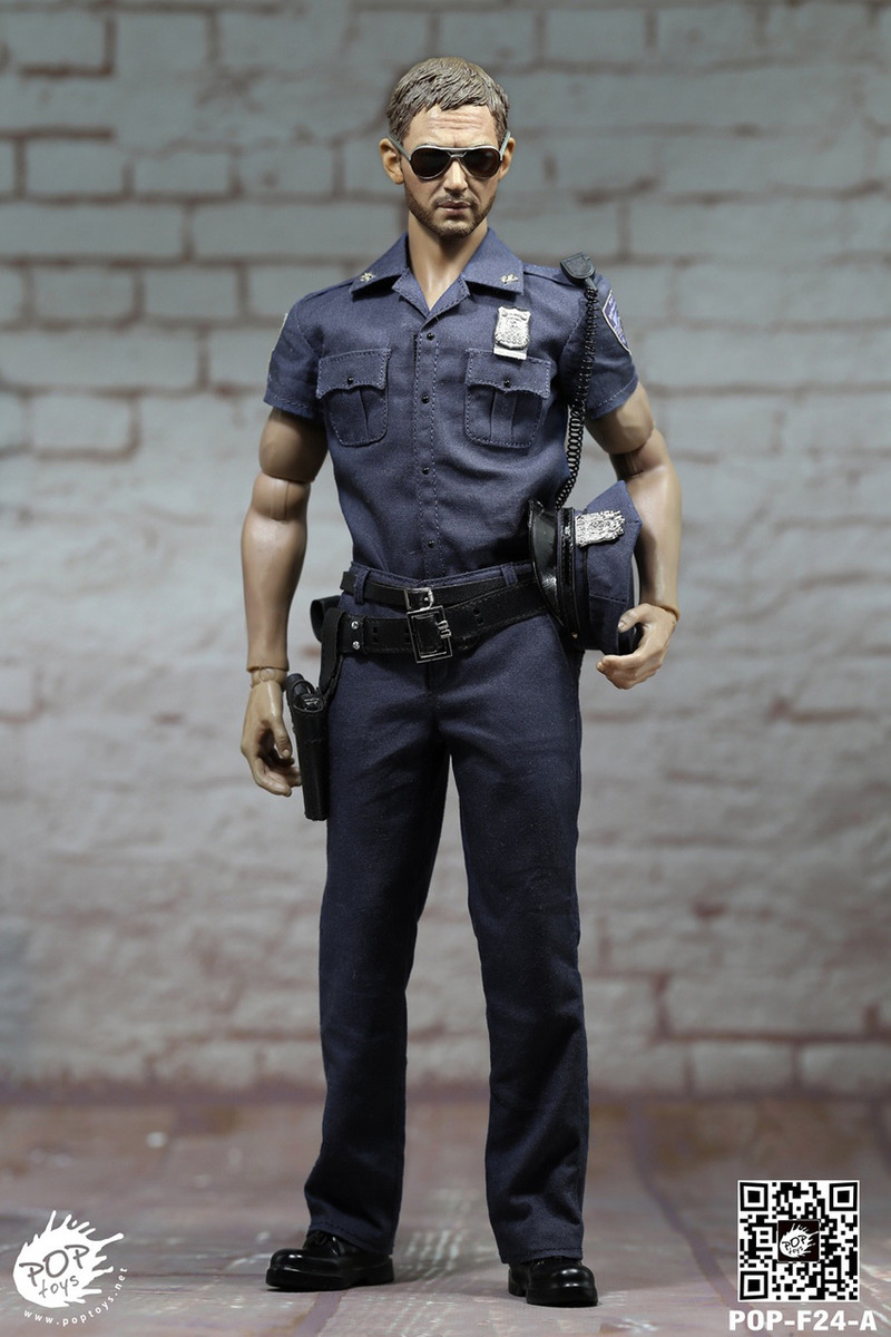 POPTOYS F24A 1/6 New York Police Policeman NYP Action figure Set