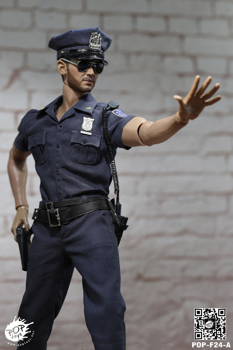 POPTOYS F24A 1/6 New York Police Policeman NYP Action figure Set