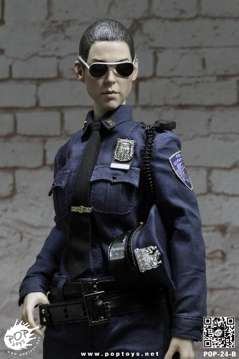 POPTOYS F24B 1/6 New York Police Policewoman NYP Action figure Set