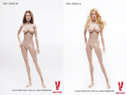 VERYCOOL 1:6 Scale Female Large Bust Body Version 3.0+ Blonde/Brown Hair Head Sculpt