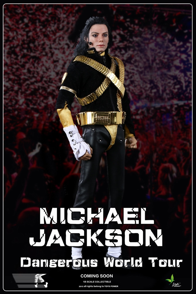 Toys Power CT007 1/6 Michael Jackson Action Figure Dangerous World 