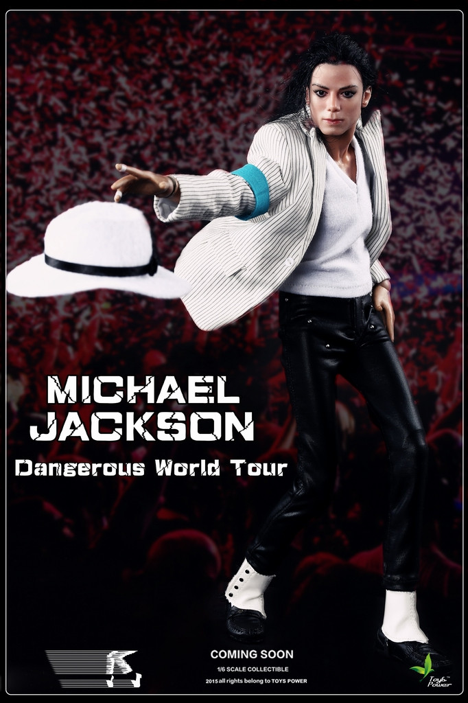 Toys Power CT007 1/6 Michael Jackson Action Figure Dangerous World 