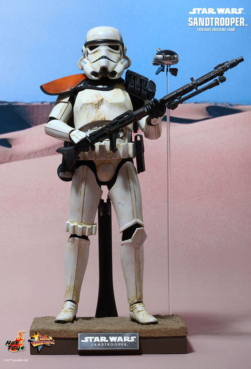 LOT of 2 Hot Toys Star Wars A New Hope Sandtrooper 1/6 BLASTER Rifle