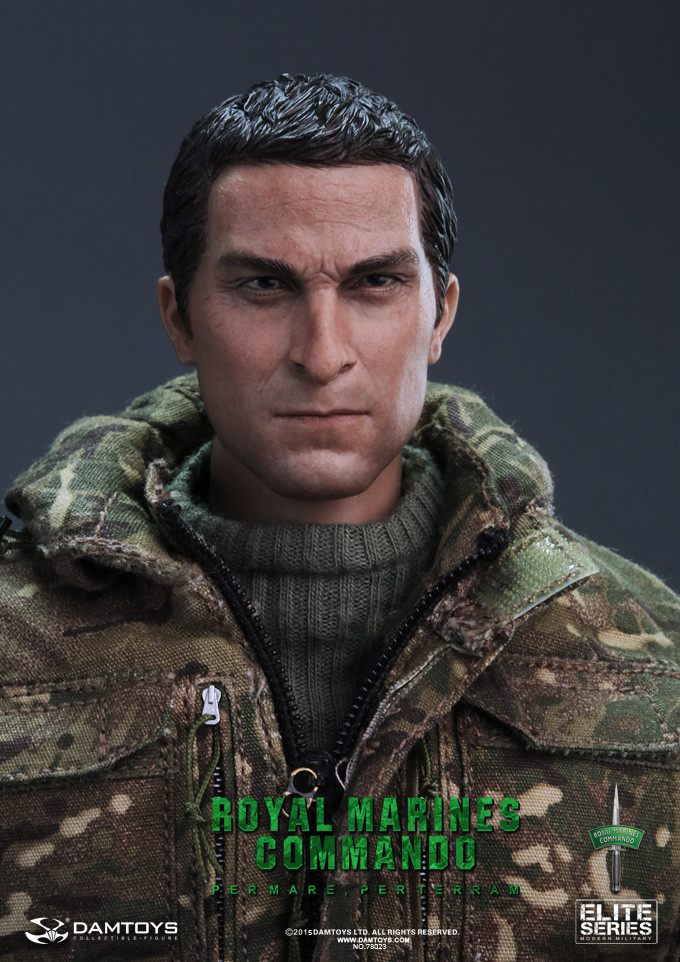 DAMTOYS Elite Series 78023 British Royal Marines Commando 1/6