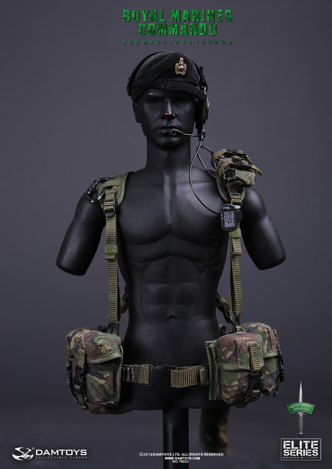DAMTOYS Elite Series 78023 British Royal Marines Commando 1/6