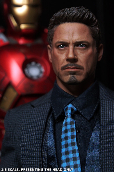 tony stark head sculpt