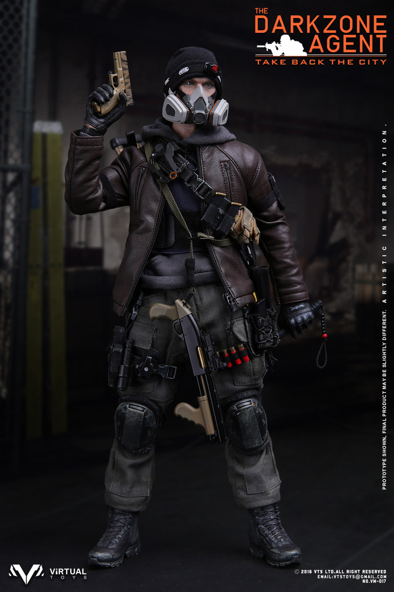 VTS DARKZONE AGENT フィギュア 1/6 VTS TOYS VM-017 1/6 The Divisoin Darkzone Agent Action Figure