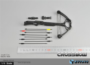 ZYTOYS 1/6 Scale 17cm Crossbow + 8 arrow set