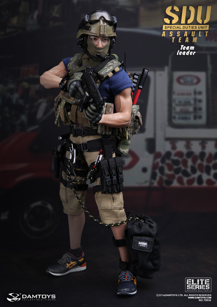 DAMTOYS 78034 1/6 SDU (Special Duties Unit) ASSAULT TEAM LEADER