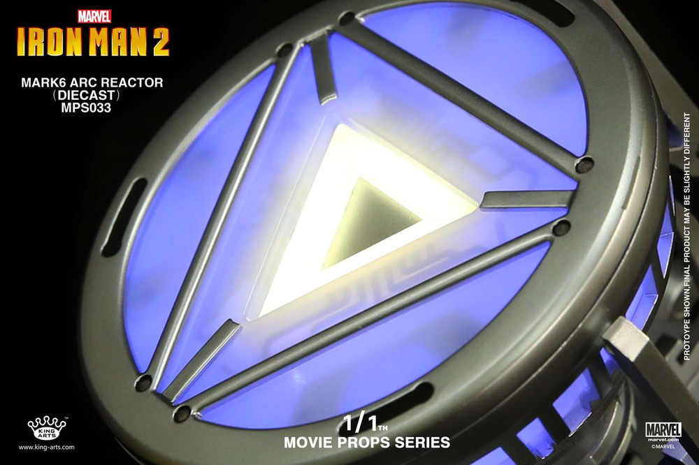 King Arts 1/1 Movie Props Series Iron Man Reactor - mark 6
