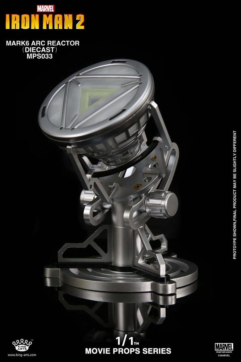 King Arts 1/1 Movie Props Series Iron Man Reactor - mark 6