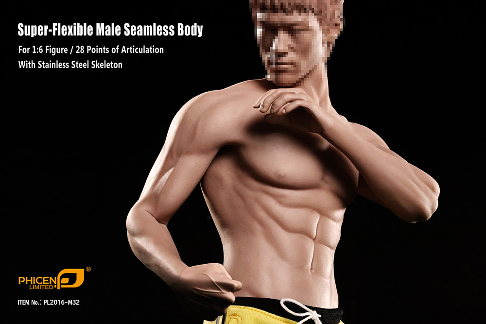 Original TBLeague Phicen 1/6 Super Flexible Seamless Men Body