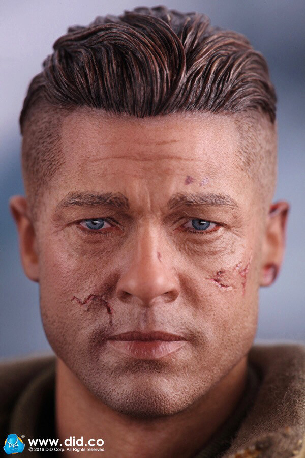 DID WWII US Brad Pitt Fury 1/6 Action Figure Special Editon