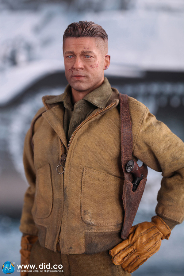 DID WWII US Brad Pitt Fury 1/6 Action Figure Special Editon