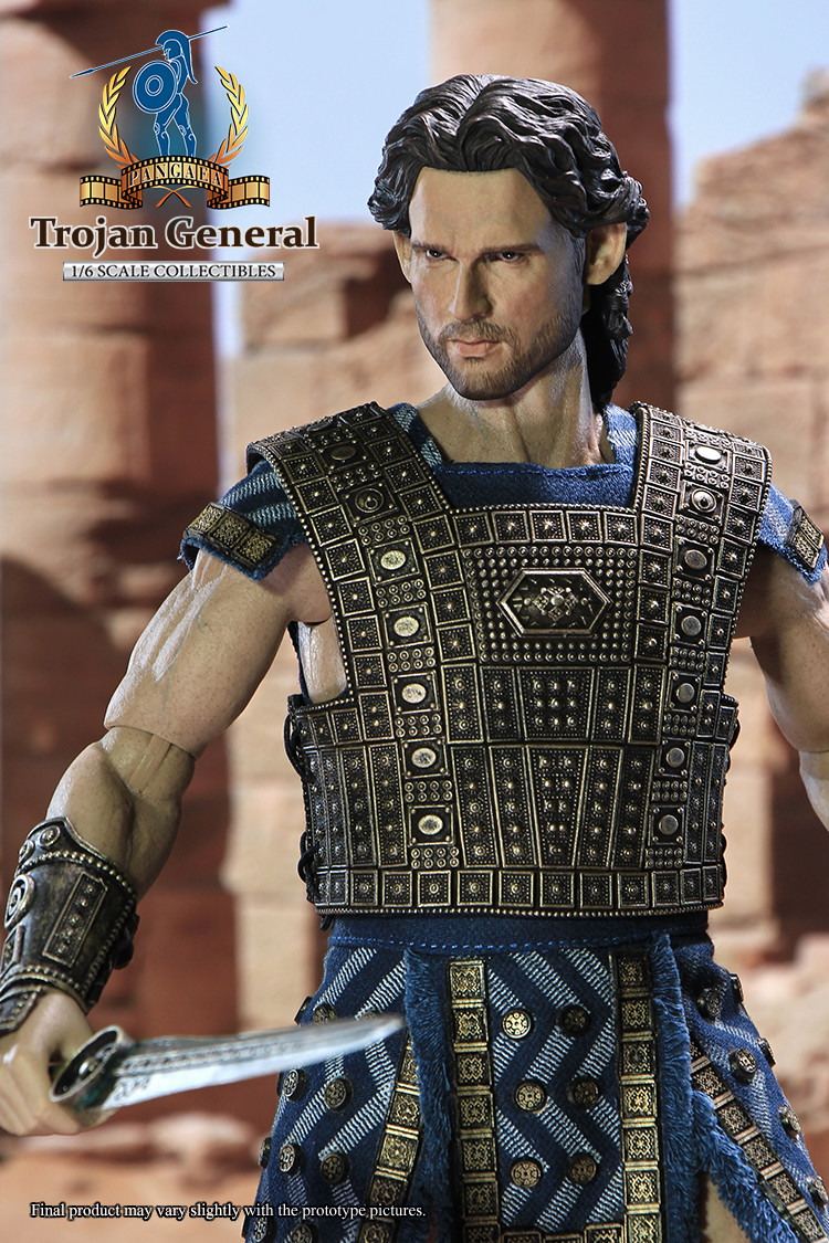 Pangaea 1/6 PG03 Trojan General_ Gauntlets _Troy Hector Greek Hoplite Toy PG005D 