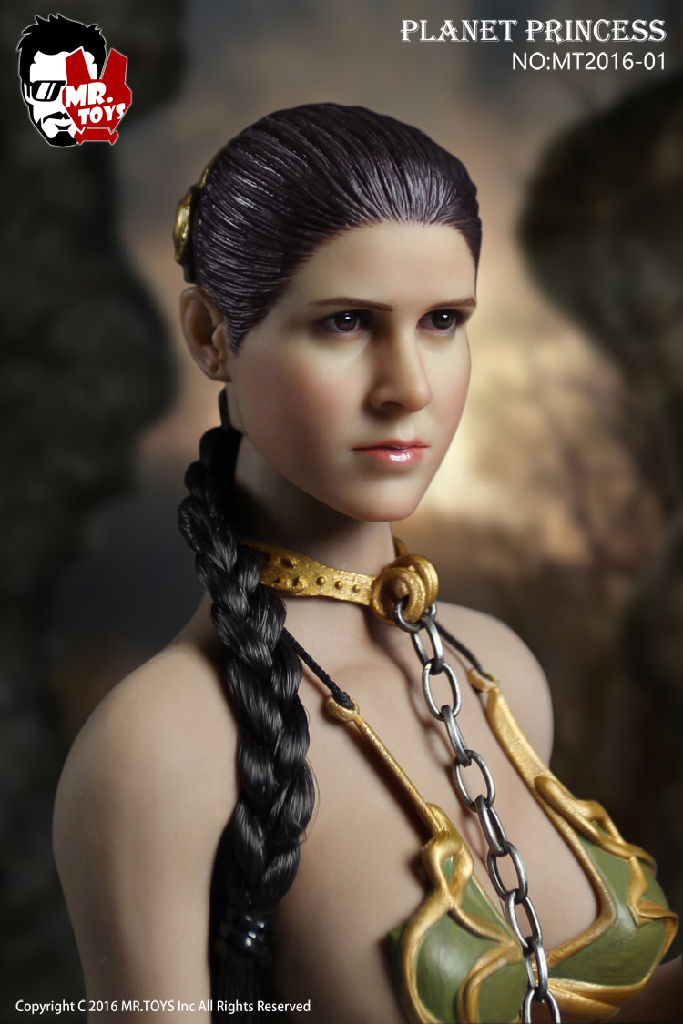 1//6 Princess Leia Head Sculpt STAR WARS A New Hope For PHICEN Female Figure USA