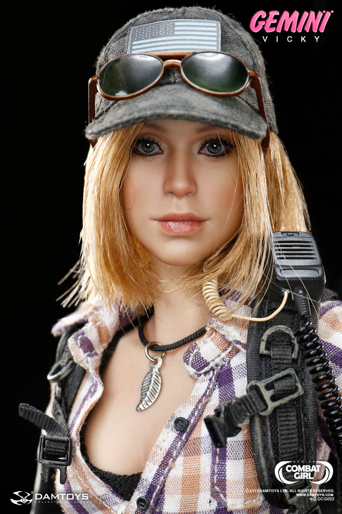 DAMTOYS 1/6　コンバットガール　ジェミニ　ヴィッキー Amazon | 【DAMTOYS】 ダムトイズ 1/6 フィギュア コンバット