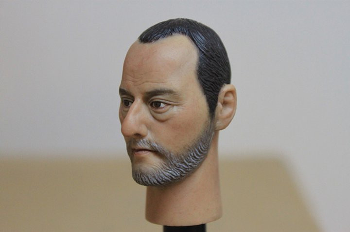 Details about   1:6 Scale Léon Jean Reno PVC Head Sculpt For 12'' Male Figure Body Toy 