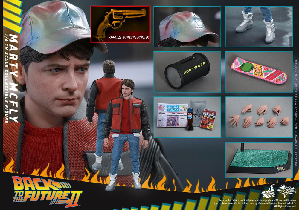 back to the future hot toys