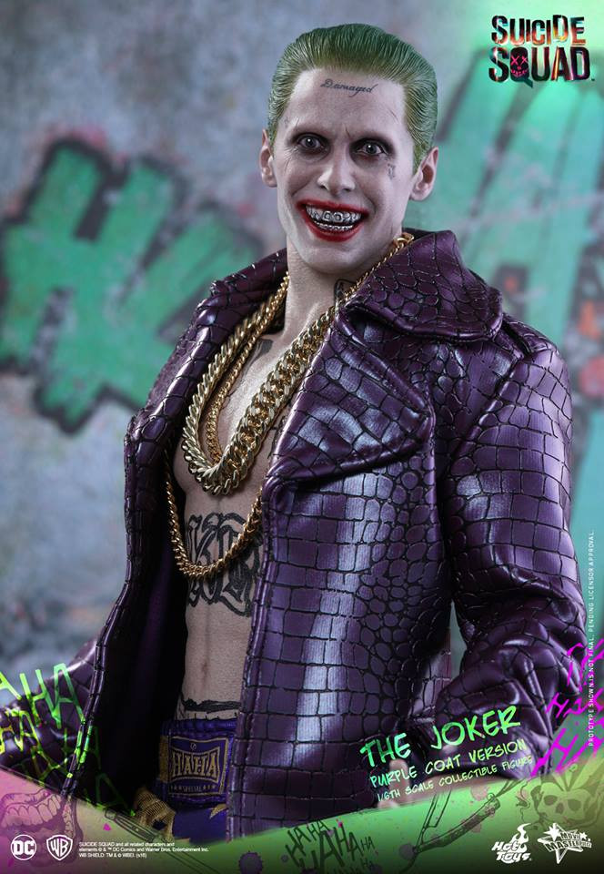 Hot Toys MMS382 Suicide Squad 1/6 Scale The Joker (Purple