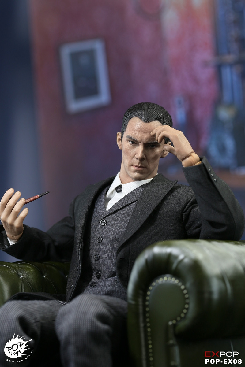 POPTOYS 1/6 EX08 Sherlock Holmes British Detective in