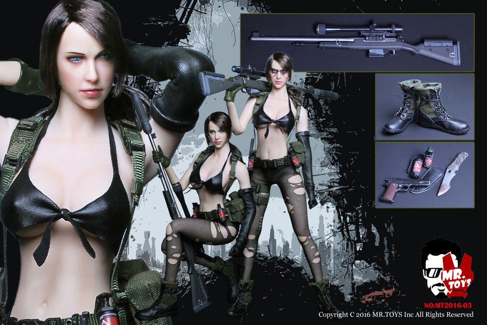 Mr.Toys 1/6 Scale Metal Gear Quiet Sexy Sniper Action Figure MT2016-03C