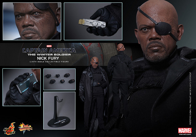 nick fury hot toys