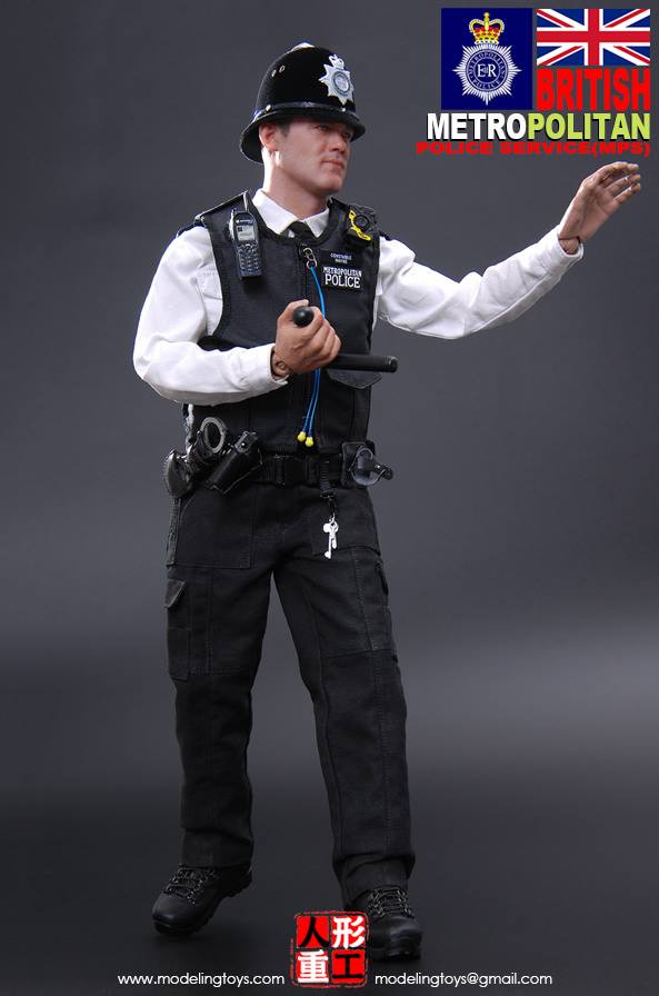 Modelingtoys British Police nude figure Wayne 1//6th scale toy accessory