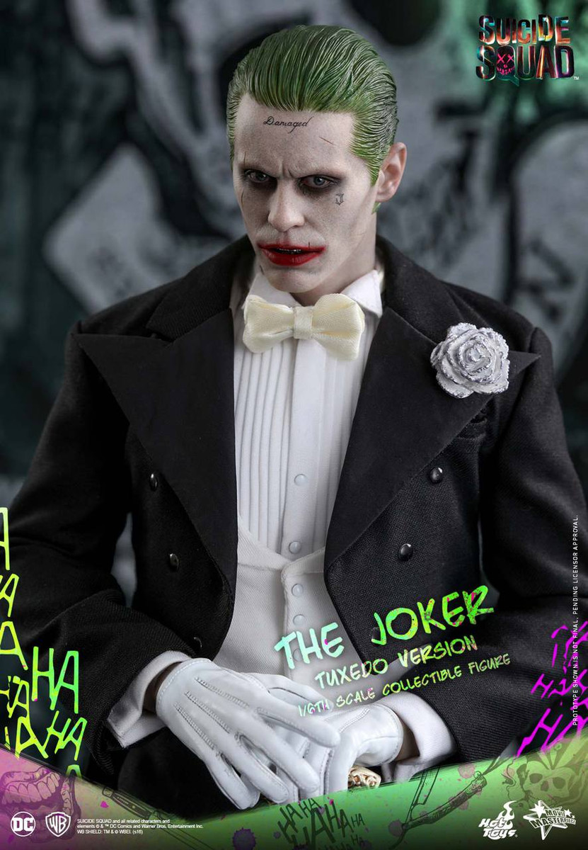 Hot Toys Mms395 Suicide Squad 1 6th Scale The Joker Tuxedo Version Collectible Figure Kghobby Toys And Models Store