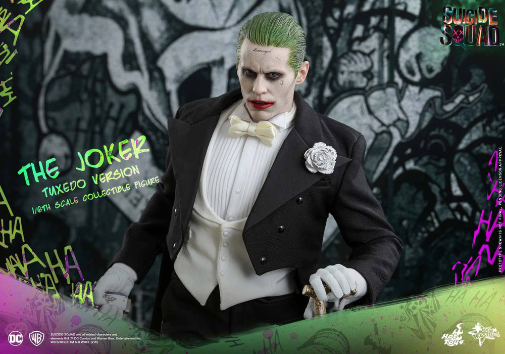 Hot Toys Mms395 Suicide Squad 1 6th Scale The Joker Tuxedo Version Collectible Figure Kghobby Toys And Models Store
