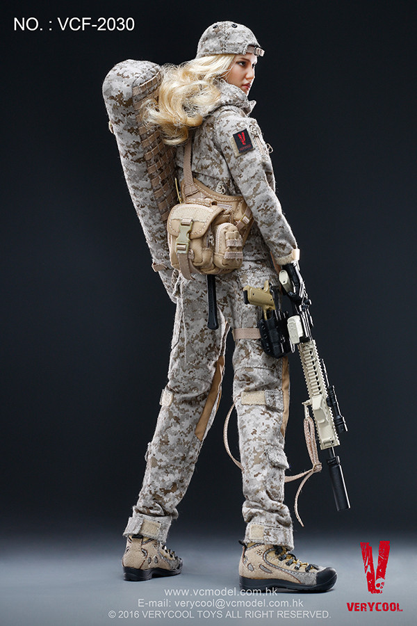 VERYCOOL VCF-2030 1/6 digital camouflage women soldier Max Action 