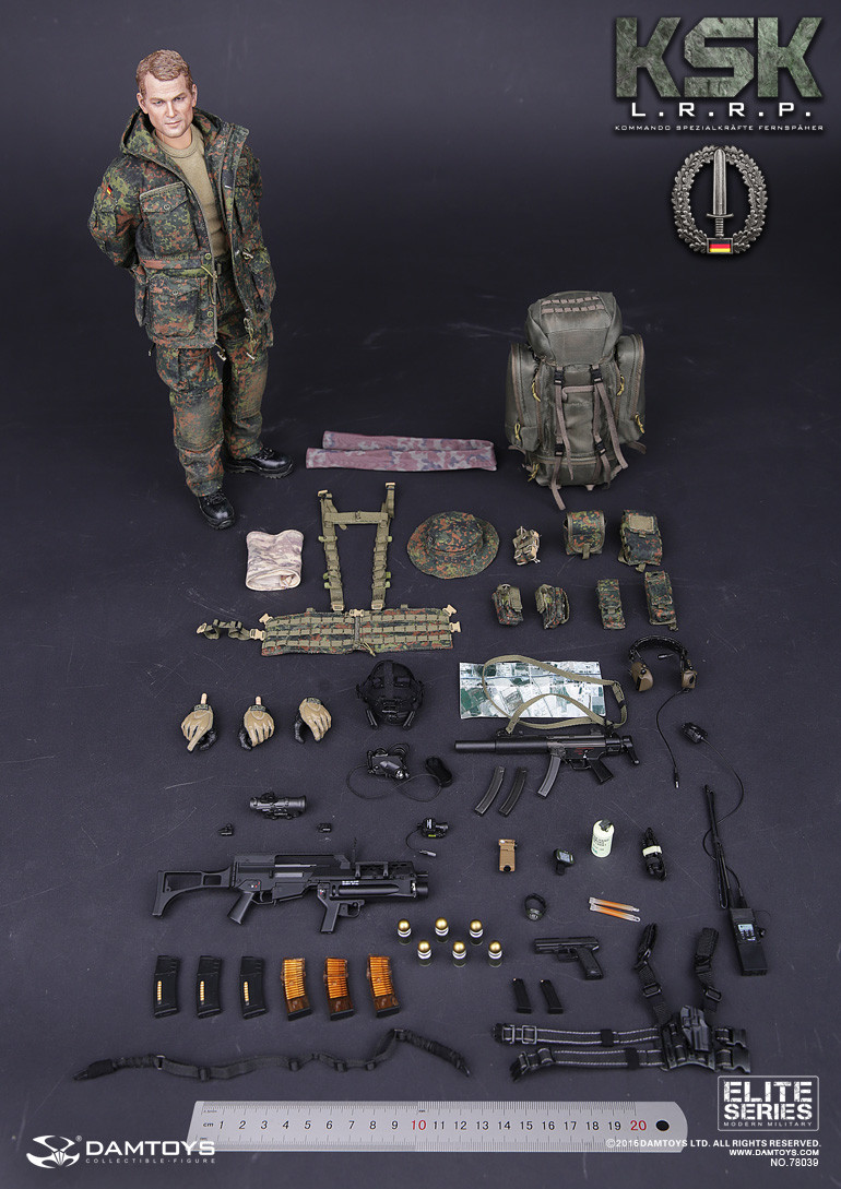 Damtoys 1 6 Ksk Kommando Spezialkrafte Lrrp Fernspaher Action Figure