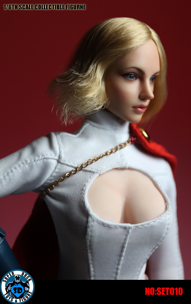 1/6 SUPER DUCK SET010パワーガールtbleague Amazon.co.jp: Super Duck SET010 1/6 Power Girl パワーガール 美人