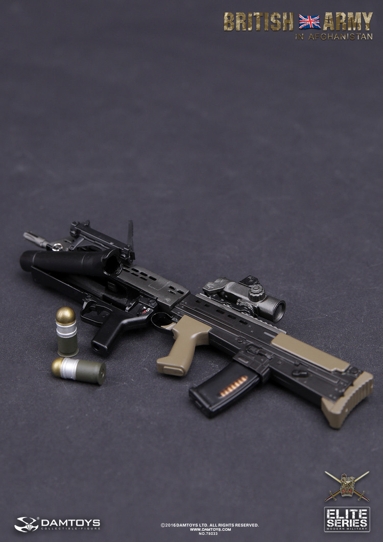 DAMTOYS 78033 1/6 BRITISH ARMY IN AFGHANISTAN ACTION FIGURE